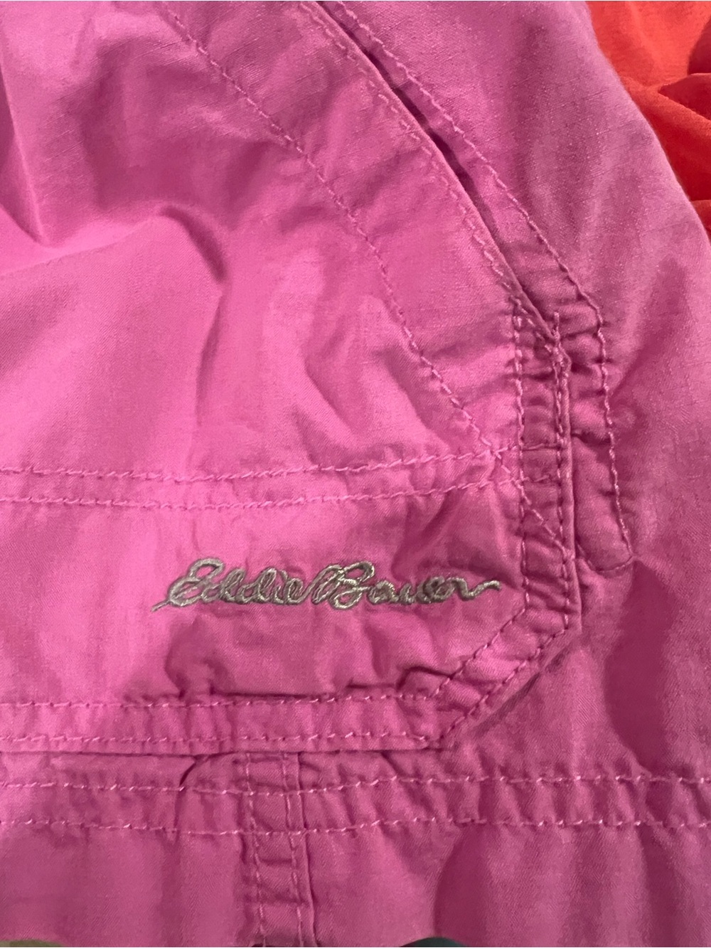 Eddie Bauer Cotton Jacket, XL, draw string  cord at waist, button closure - Picture 2 of 5